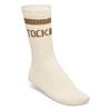 Birkenstock Cotton Crew Stripe Socks - Eggshell Mink